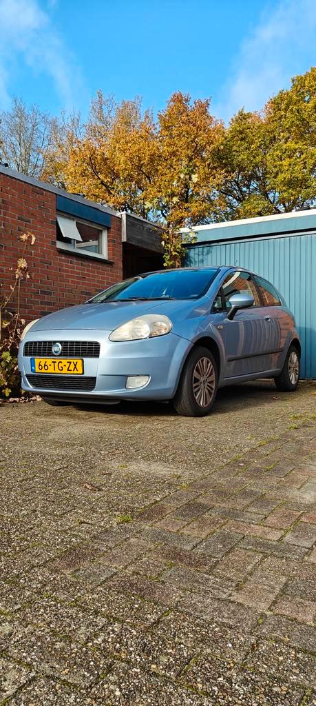 Fiat Punto 1.4 3DR 2007 Blauw, Auto's, Fiat, Particulier, Punto, Benzine, C, Hatchback, Handgeschakeld, Origineel Nederlands, Blauw