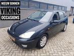 Ford Focus 1.6 Trend 2003 Zwart NWE DISTRIBUTIE APK 10-26, Auto's, 1596 cc, Stof, Zwart, 100 pk
