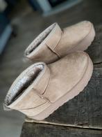 Vachtlaarzen maat 42 | nieuw | beige, Boetiek, Beige, Lage of Enkellaarzen, Nieuw