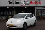 Nissan LEAF Tekna 24 kWh 70,8% SOH, 360 Camera, Navigatie, S, Auto's, Gebruikt, 199 km, Wit, 1405 kg
