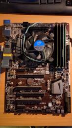 Asrock moederbord met Intel I5 en 8gb geheugen, Computers en Software, Moederborden, DDR3, Ophalen of Verzenden, Zo goed als nieuw
