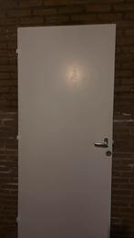 Witte Binnendeur, Ophalen, Gebruikt, 80 tot 100 cm, Binnendeur