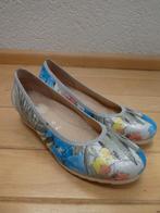 Gabor Comfort sleehak ballerina maat 37 1/2 bloemen multi, Overige kleuren, Verzenden, Gabor Comfort, Ballerina's