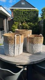Drie mooie manden, Huis en Inrichting, Ophalen, Mand, Rond, Zo goed als nieuw