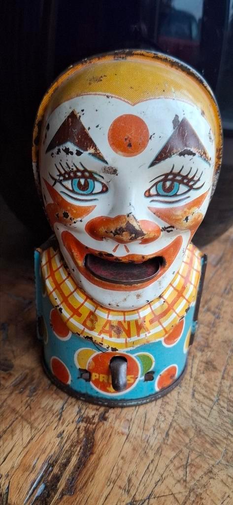 Clown spaarpot, Antiek en Kunst, Curiosa en Brocante, Ophalen of Verzenden