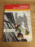 Basisboek Bouwmanagement, Gelezen, Ophalen of Verzenden, MBO, Noordhoff Uitgevers