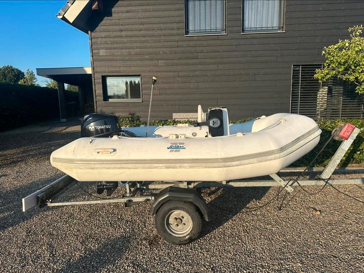 Arimar 270 rib bijboot met 9,8 pk tohatsu jacht tender, Watersport en Boten, Rubberboten, Overige merken, Overige materialen, Minder dan 70 pk