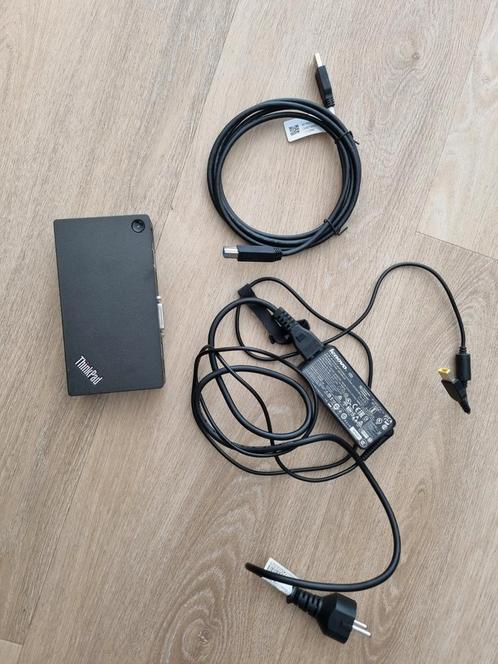 Lenovo ThinkPad Pro Dock - Zo goed als nieuw, Computers en Software, Dockingstations, Zo goed als nieuw, Docking station, Laptop