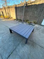 Mooie aluminium bijzettafel nieuwstaat!, Tuin en Terras, Ophalen, Zo goed als nieuw, Rond, Aluminium