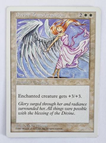 Divine Transformation Fourth Edition MTG Near Mint beschikbaar voor biedingen