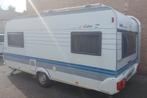 Hobby Excellent easy aparte bedden bj 2001 met mover/ airco., Caravans en Kamperen, Rondzit, Hobby, Tot en met 4, Kachel