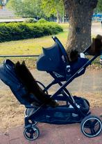 Deryan duo wagen met 2 buggyzitjes, Kinderen en Baby's, Kinderwagens en Combinaties, Ophalen of Verzenden, Zo goed als nieuw, Overige merken