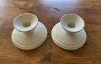 Wedgwood Edme kandelaars 2x Z. G.A.N., Huis en Inrichting, Keuken | Servies, Overige typen, Ophalen of Verzenden, Zo goed als nieuw