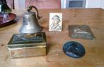 Lot diverzen o.a. koper en plaquette van Dante, Antiek en Kunst, Ophalen of Verzenden, Koper