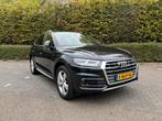 Audi Q5 2.0 Tfsi Quattro 252pk Sline Pano virtual matrix, Auto's, Audi, 4 cilinders, Blauw, USB, 14 km/l