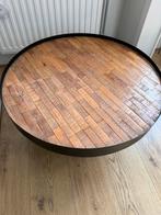 WOOOD bijzettafel, Huis en Inrichting, Tafels | Salontafels, Ophalen, 50 tot 100 cm, Rond, Zo goed als nieuw