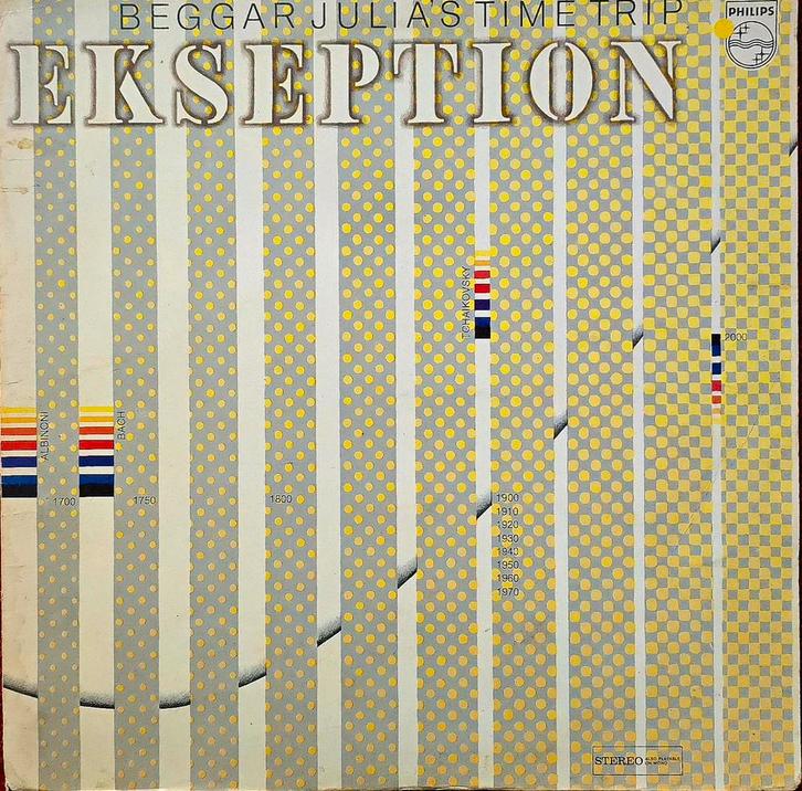 Ekseption - Beggar Julia's Time Trip LP, Cd's en Dvd's, Vinyl | Overige Vinyl, Gebruikt, 12 inch, Ophalen of Verzenden