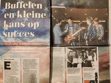 Golden Earring in 1984 Amerikaans tv programma ( krant 2018  beschikbaar voor biedingen