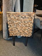 Ladenkastje nachtkastje uniek oud teak hout., Teakhout, Nieuw, Minder dan 100 cm, 25 tot 50 cm