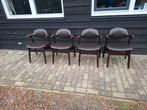 Set van 4 Cowhorn Stoelen - Design Klassieker, Gebruikt, Bruin, Unknown, Unknown