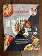 Chickslovefood - 20 minutes or less wereldgerechten, Chickslovefood, Ophalen of Verzenden, Zo goed als nieuw