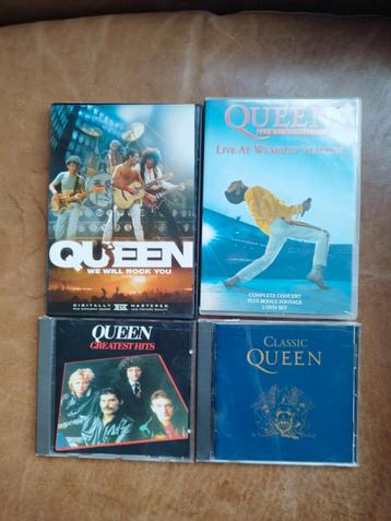 Queen cd/dvd  beschikbaar voor biedingen
