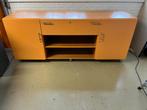 Oranje schoolmeubel, Huis en Inrichting, Kasten | Dressoirs, Ophalen, Gebruikt, 75 cm of meer, 200 cm of meer