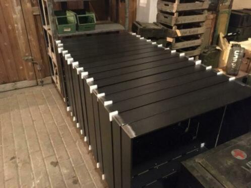 Stalen industriële zware tafelpoten / poten , tafel , metaal, Huis en Inrichting, Barkrukken, Nieuw, Metaal, 1 kruk, Ophalen of Verzenden