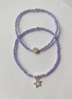 Sale .. Armbandenset Miyuki lila en sterling zilver, Sieraden, Tassen en Uiterlijk, Armbanden, Ophalen of Verzenden, Nieuw, Paars