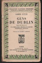 James Joyce (Préface Valery Larbaud) ~ Gens de Dublin ~1926, Verzenden, Gelezen, Fictie