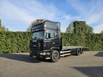 Scania R144L V8 460 | oprijwagen | machine transporter | 6x2, Auto's, Scania, Zwart, Particulier, Te koop