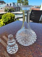 kleine karaf met 2 cognacglazen, Antiek en Kunst, Antiek | Glas en Kristal, Ophalen