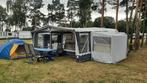 Grote Hypercamp Lazio voortent mt 13 (950-975cm) met uitbouw, Ophalen, Gebruikt