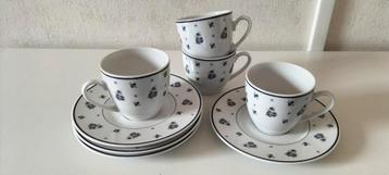 4 kop en schotels van Heinrich winterling beschikbaar voor biedingen