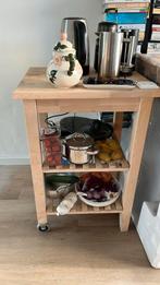 Ikea roltafel keuken, Huis en Inrichting, Ophalen, 50 tot 100 cm, Zo goed als nieuw, 25 tot 50 cm