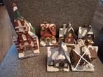 Kerstdorp huisjes, Diversen, Kerst, Ophalen of Verzenden, Gebruikt