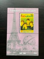 The Beatles in Postzegelvel met MISPERFORATIE, Postzegels en Munten, Ophalen of Verzenden, Postfris, Overige thema's