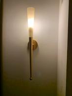 Elegante Wandlamp 2 stuks, Ophalen, Zo goed als nieuw, Glas