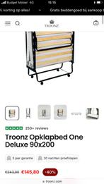 Stretcher, Ophalen, Eenpersoons, Blauw, Zo goed als nieuw