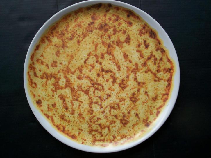 PANNENKOEKBORD groot 36 cm. melamineware  Pannekoekbord Bord, Huis en Inrichting, Keuken | Servies, Gebruikt, Ophalen of Verzenden