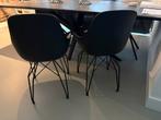 2 Design eetkamer stoelen, Huis en Inrichting, Ophalen, Gebruikt