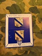 US Meyer DUI pin 52nd infantry set (2), Verzamelen, Militaria | Tweede Wereldoorlog, Ophalen of Verzenden, Landmacht, Amerika