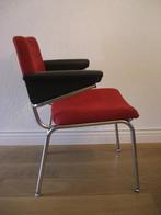 Vintage buisframe stoel uit jaren 60, Huis en Inrichting, Stoelen, Ophalen, Metaal, Gebruikt, Gispen