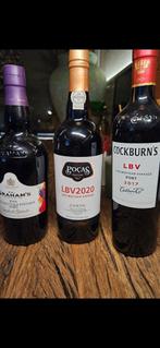 3 MOOIE PORT FLESSEN LBV, Verzamelen, Wijnen, Ophalen of Verzenden, Nieuw, Overige gebieden, Port