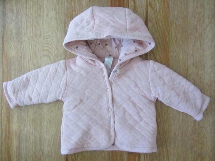 Roze vestje met bijtjes maat 56, Kinderen en Baby's, Babykleding | Maat 56, Gebruikt, Meisje, Truitje of Vestje, Ophalen of Verzenden