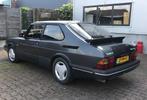 Saab 900 Turbo 2.0 T16 S HB B6 1989 Grijs 175 PK, Auto's, Saab, Voorwielaandrijving, 4 cilinders, Leder, Saab 900