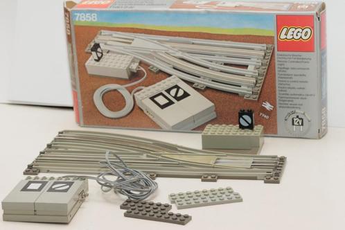 LEGO 7858 -1 # Train: 12V: Wissel R met afstandsbediening, Kinderen en Baby's, Speelgoed | Duplo en Lego, Gebruikt, Lego, Complete set