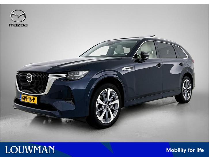 Mazda CX-80 2.5 e-SkyActiv PHEV Takumi Plus 6p. | Trekhaak |, Auto's, Mazda, Bedrijf, Te koop, Overige modellen, 360° camera, 4x4