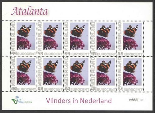 Vlinders in Nederland: Atalanta, Postzegels en Munten, Postzegels | Nederland, Postfris, Na 1940, Ophalen of Verzenden