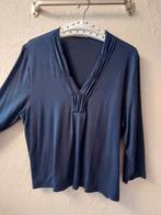 Donkerblauw shirt David Nieper maat 48, Blauw, Maat 46/48 (XL) of groter, Ophalen of Verzenden, Korte mouw